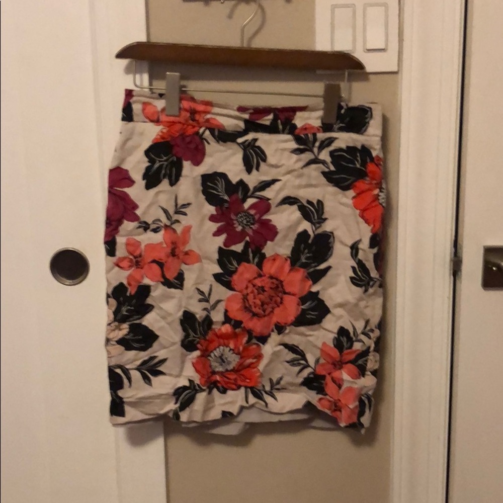 Floral Ann Taylor skirt
